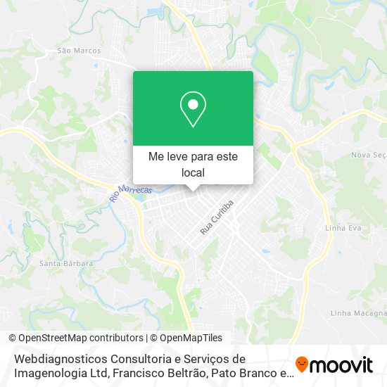 Webdiagnosticos Consultoria e Serviços de Imagenologia Ltd mapa