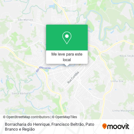 Borracharia do Henrique mapa