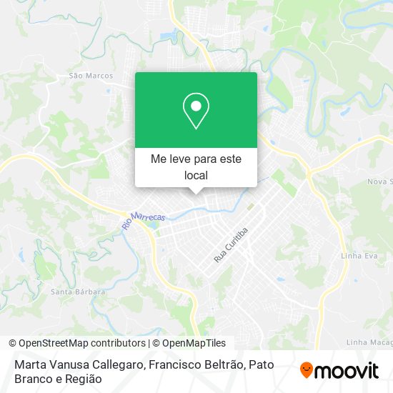 Marta Vanusa Callegaro mapa