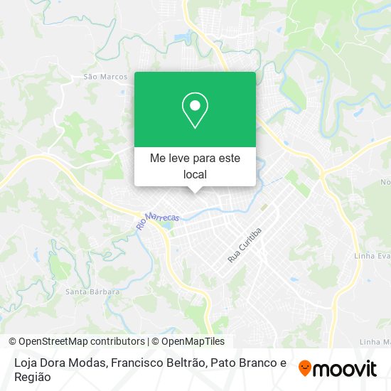 Loja Dora Modas mapa