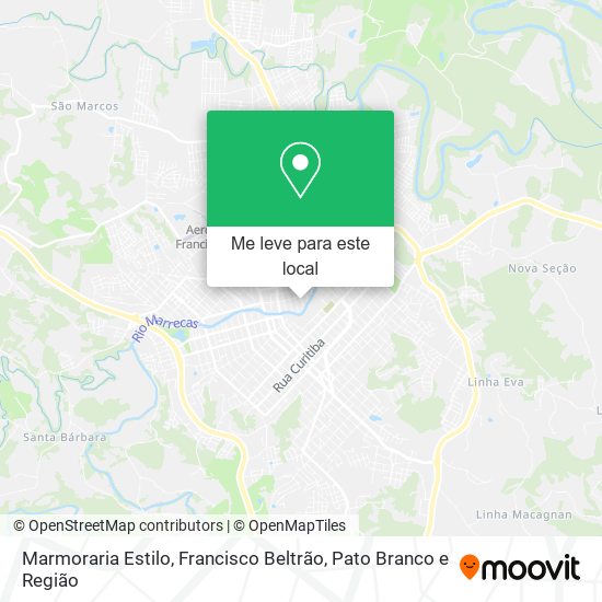 Marmoraria Estilo mapa