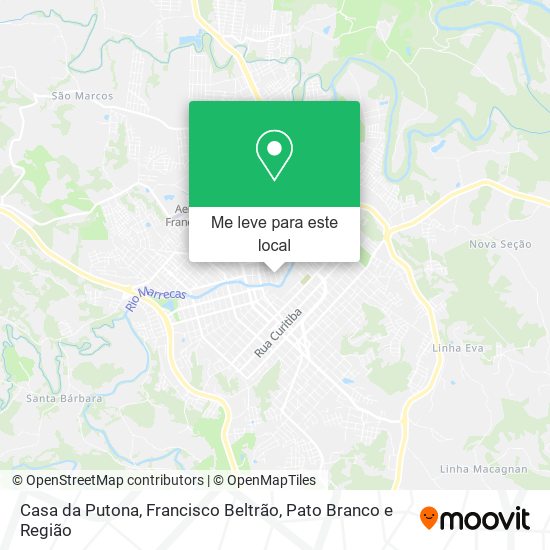 Casa da Putona mapa