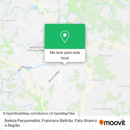 Beleza Personnalité mapa