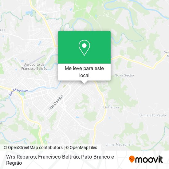 Wrs Reparos mapa