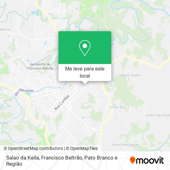 Salao da Keila mapa