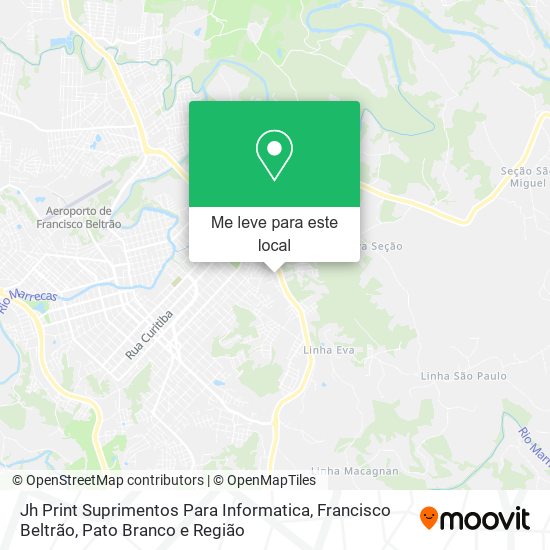 Jh Print Suprimentos Para Informatica mapa