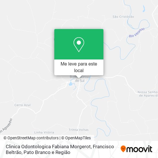 Clinica Odontologica Fabiana Morgerot mapa