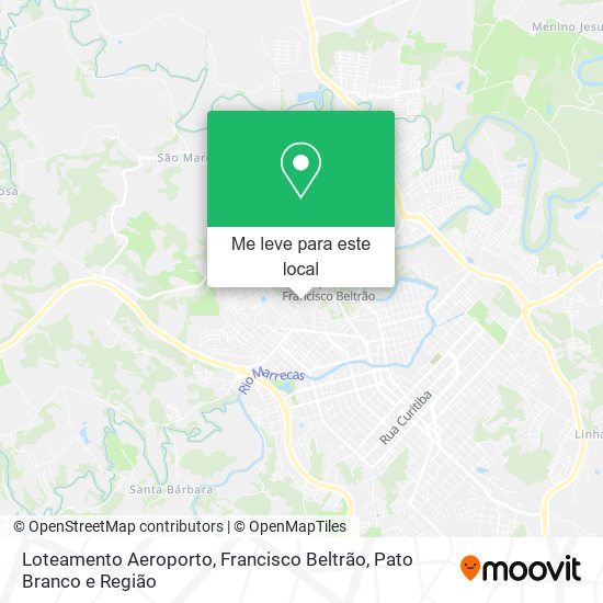 Loteamento Aeroporto mapa