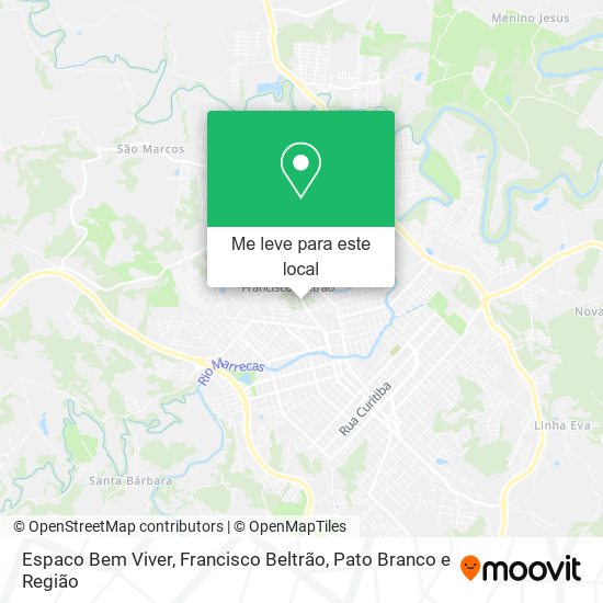 Espaco Bem Viver mapa