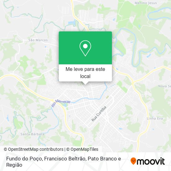 Fundo do Poço mapa