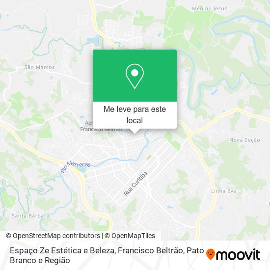 Espaço Ze Estética e Beleza mapa