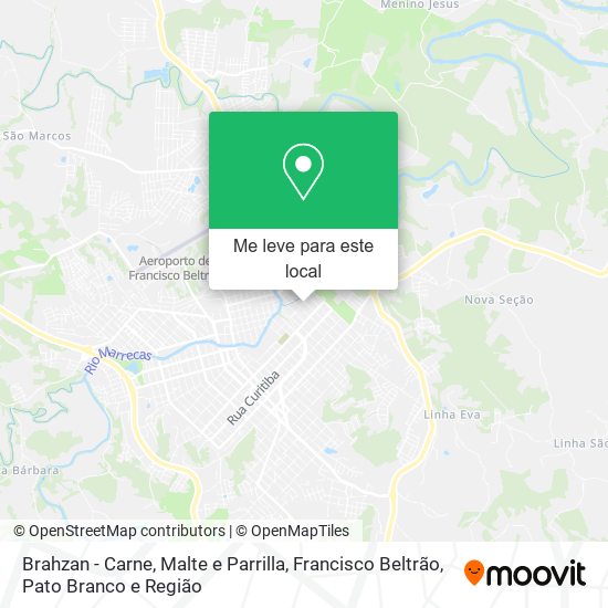 Brahzan - Carne, Malte e Parrilla mapa