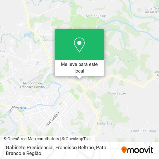 Gabinete Presidencial mapa