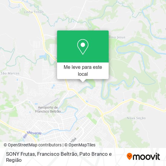 SONY Frutas mapa