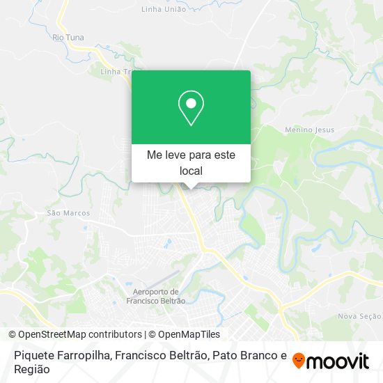 Piquete Farropilha mapa