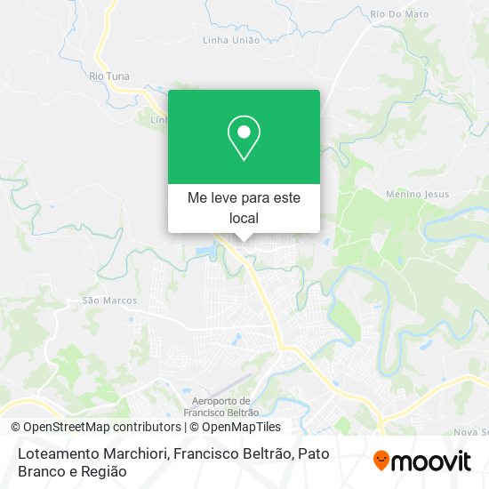 Loteamento Marchiori mapa