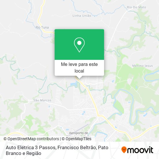 Auto Elétrica 3 Passos mapa