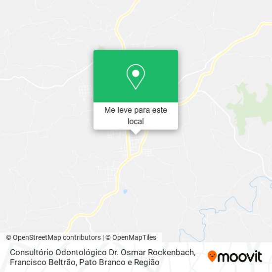Consultório Odontológico Dr. Osmar Rockenbach mapa