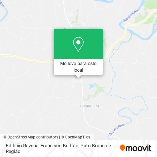 Edifício Ravena mapa