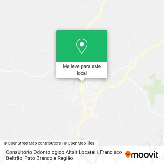 Consultório Odontologico Altair Locatelli mapa