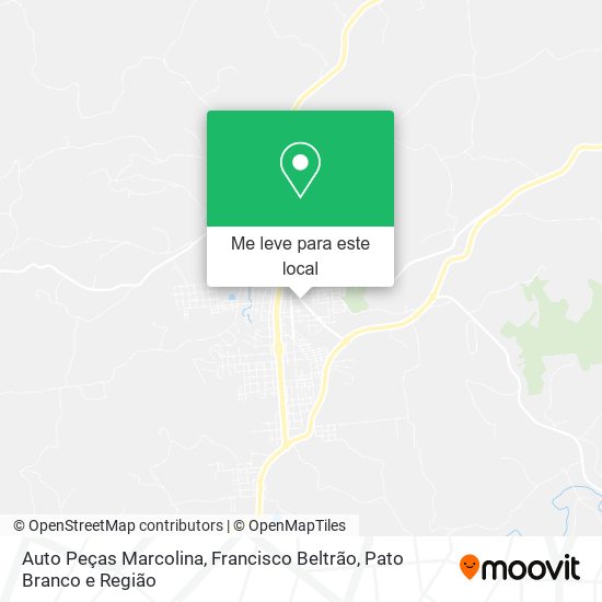 Auto Peças Marcolina mapa