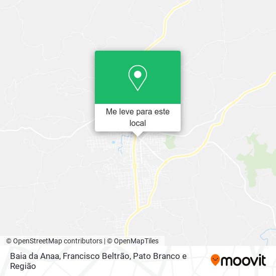 Baia da Anaa mapa