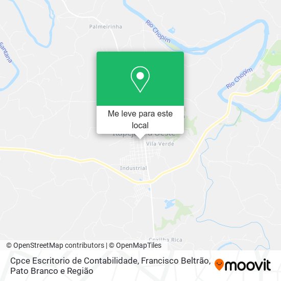 Cpce Escritorio de Contabilidade mapa