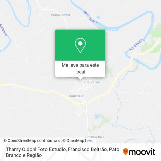 Thamy Oldoni Foto Estúdio mapa