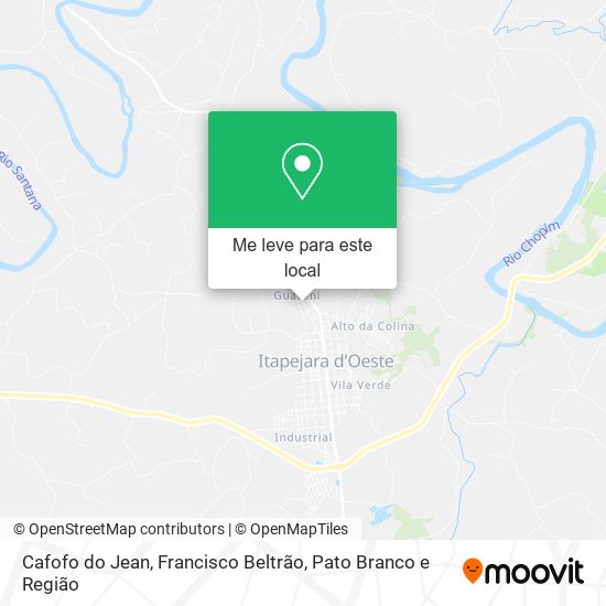 Cafofo do Jean mapa