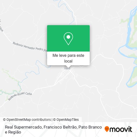 Real Supermercado mapa