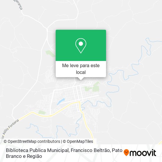 Biblioteca Publica Municipal mapa