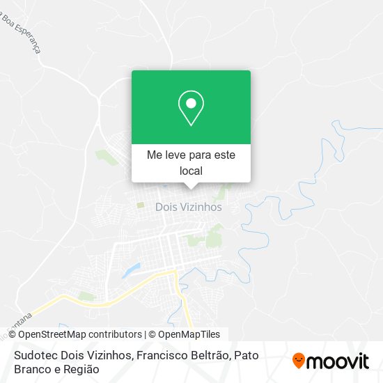 Sudotec Dois Vizinhos mapa