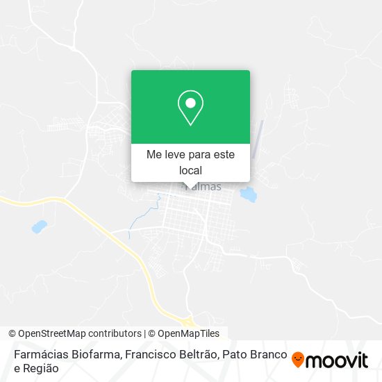 Farmácias Biofarma mapa