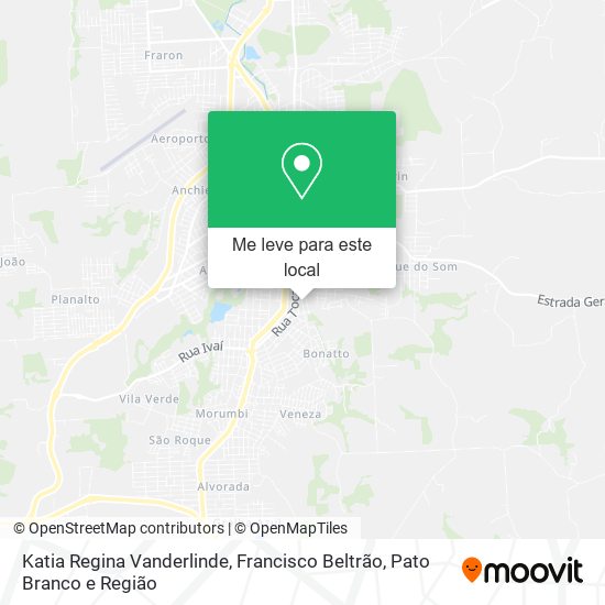 Katia Regina Vanderlinde mapa