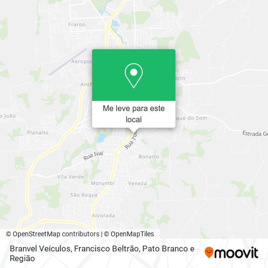 Branvel Veículos mapa