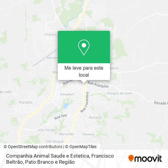 Companhia Animal Saude e Estetica mapa