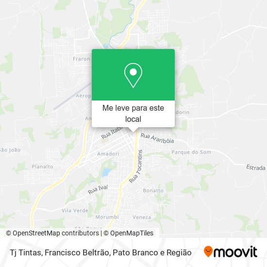 Tj Tintas mapa