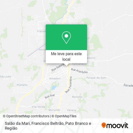 Salão da Mari mapa