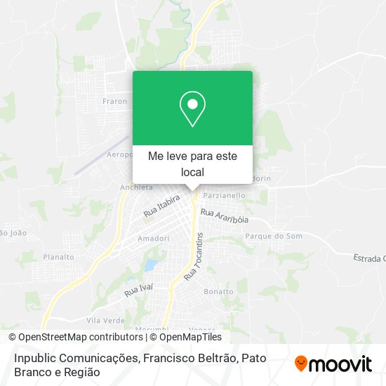 Inpublic Comunicações mapa