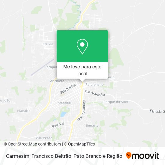 Carmesim mapa