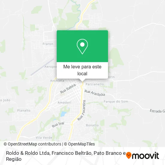 Roldo & Roldo Ltda mapa