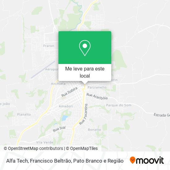 Alfa Tech mapa