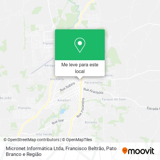 Micronet Informática Ltda mapa