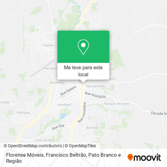 Florense Móveis mapa