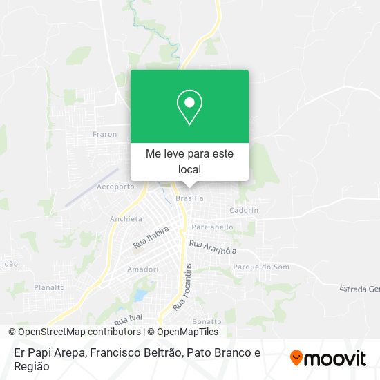 Er Papi Arepa mapa