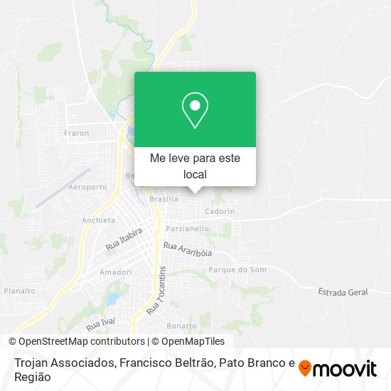 Trojan Associados mapa