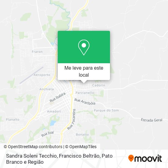 Sandra Soleni Tecchio mapa