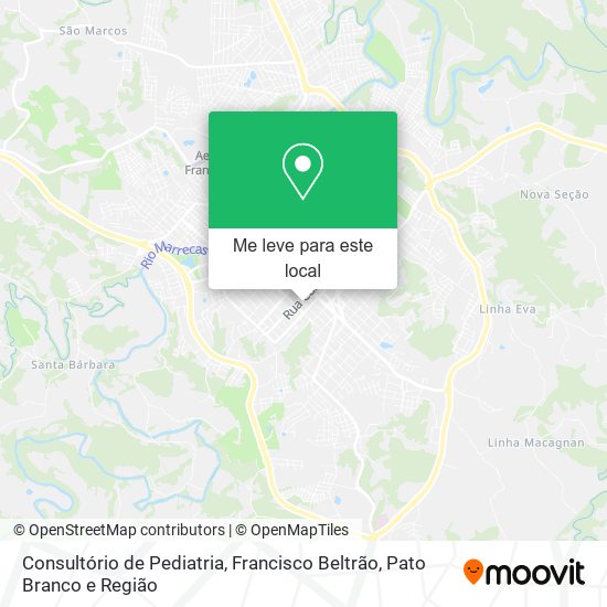 Consultório de Pediatria mapa