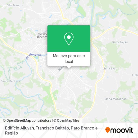 Edifício Alluvan mapa
