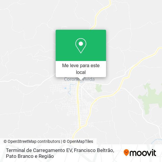 Terminal de Carregamento EV mapa